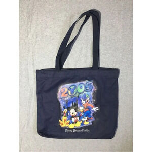 Walt Disney World Tote Bag 2005 Vintage Casual Disney Adult Disneyland Mickey